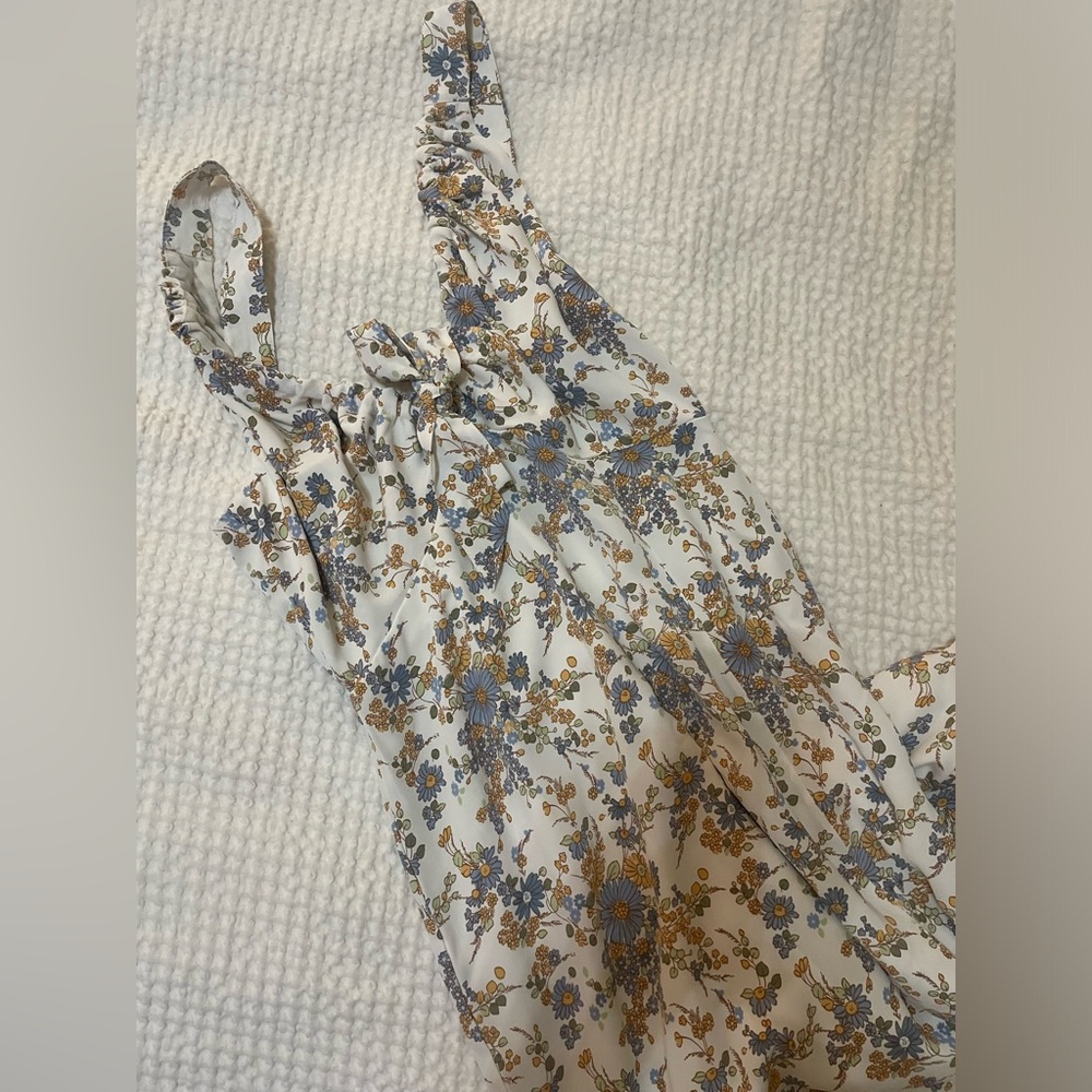Abercrombie floral midi dress